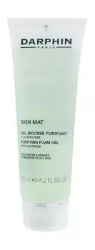 Очищающий гель-пенка для жирной и комбированной кожи лица Darphin Skin Mat Purifying Foam Gel