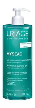 Очищающий гель против несовершенств для комбинированной и жирной кожи лица Uriage Hyseac Anti-Blemish Cleansing Gel
