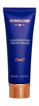 Очищающий крем-мусс для лица с пептидами Mixit Skinology Cleansing Face Cream-Mousse