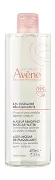 Очищающий мицеллярный лосьон для чувствительной кожи лица Avene Makeup Removing Micellar Water