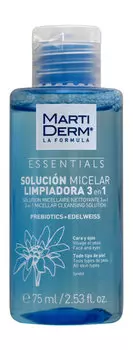 Очищающий мицеллярный раствор 3-в-1 MartiDerm 3-in-1 Micellar Cleansing Solution