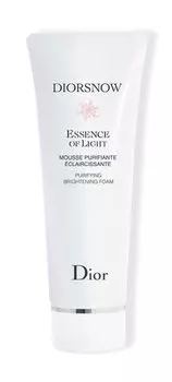 Очищающий мусс для лица, придающий сияние коже Diorsnow Essence of Light Purifying Brightening Foam
