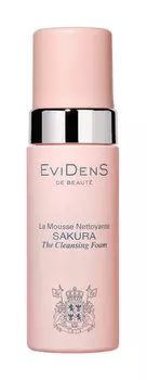 Очищающий мусс для сохранения молодости кожи Evidens de Beaute The Sakura Cleansing Foam