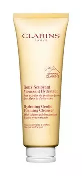Очищающий пенящийся крем для нормальной и сухой кожи Clarins Hydrating Gentle Foaming Cleanser
