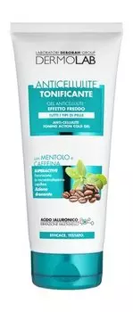 Охлаждающий антицеллюлитный крем для тела с ментолом Dermolab Anticellulite Toning Action Cold Gel