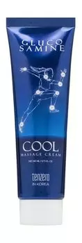 Охлаждающий массажный крем для тела с глюкозамином и ментолом Tenzero Glucosamine Cool Massage Cream