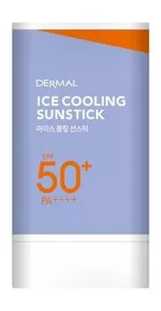 Охлаждающий солнцезащитный стик для лица и тела Dermal Ice Cooling Sunstick SPF 50+ PA++++