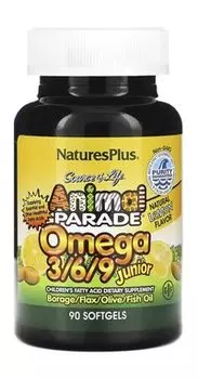 Омега 3-6-9 в капсулах Animal Parade Omega 3/6/9 Junior Softgels