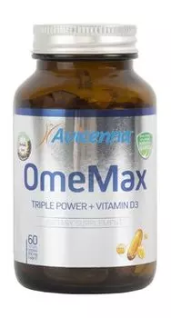 Омега-3 с витамином D3 Avicenna OmeMax Triple Power + Vitamin D3