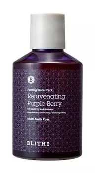 Омолаживающая сплэш-маска для лица с экстрактами ягод Blithe Rejuvenating Purple Berry Patting Splash Mask