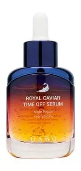 Омолаживающая сыворотка для лица с экстрактом икры Dabo Royal Caviar Time Off Serum