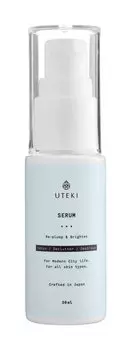 Омолаживающая сыворотка для сияния кожи лица Uteki Re-plump & Brighten Serum