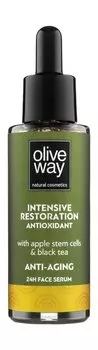 Омолаживающая восстанавливающая сыворотка для лица Oliveway Intensive Restoration Antioxidant Anti-Aging Face Serum