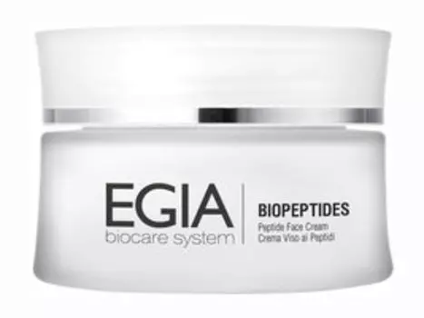 Омолаживающий крем для лица с пептидным комплексом Egia Biopeptides Peptide Face Сream