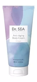 Омолаживающий крем для нормальной и сухой кожи тела с коллагеном Dr.Sea Collagen Anti-Aging Body Cream
