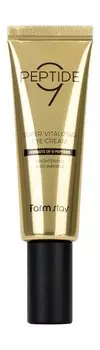 Омолаживающий крем для области вокруг глаз с комплексом из 9 пептидов FarmStay Peptide 9 Super Vitalizing Eye Cream