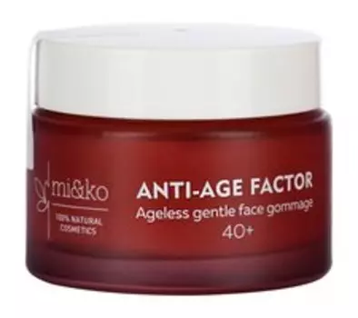 Омолаживающий нежный гоммаж для лица Mi&ko Anti-Age Factor Ageless Gentle Face Gommage