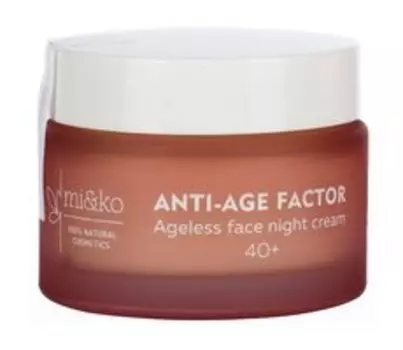 Омолаживающий ночной крем для лица Mi&ko Anti-Age Factor Ageless Face Night Cream
