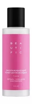 Омолаживающий тонер-антиоксидант для лица Beautific Beat My Age Rejuvenating Antioxidant Toner