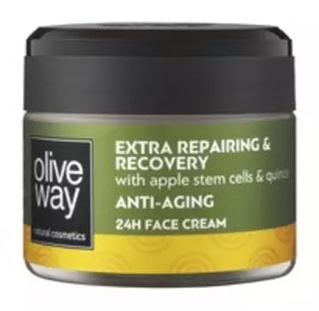 Омолаживающий восстанавливающий крем для лица Oliveway Extra Repairing and Recovery Anti-Aging Face Cream