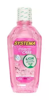 Ополаскиватель для полости рта с ароматом цветущей вишни Lion Reduce Bad Breath Mouthwash Japanese Cherry Blossom