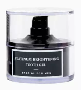 Осветляющий гель для чистки зубов MontCarotte Platinum Brightening Tooth Gel