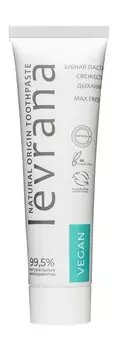 Освежающая зубная паста с экстрактами ромашки и розмарином Levrana Natural Origin Toothpaste Max Fresh