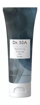 Освежающий гель для бритья с кокосовым маслом и витамином Е Dr.Sea Men Refreshing Shaving Gel