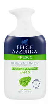 Освежающий гель для интимной гигиены с ментолом Felce Azzurra Intimate wash Fresco