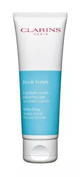 Освежающий отшелушивающий крем для лица Clarins Fresh Scrub Refreshing Cream Scrub