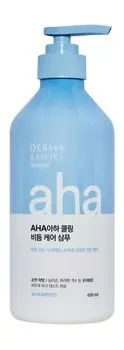Освежающий шампунь для волос против перхоти Kerasys Derma & More AHA Cooling Dandruff Care Shampoo
