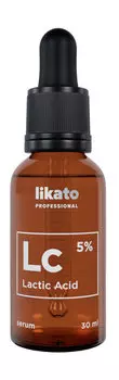 Отшелушивающая сыворотка-концентрат с молочной кислотой 5% Likato Professional Lactic Acid 5% Serum