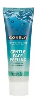 Отшелушивающий гель-пилинг для деликатного очищения кожи лица Consly Gentle Face Peeling with Hyaluronic Acid and Agave