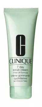 Отшелушивающий крем для лица с кокосовым маслом Clinique 7 Day Scrub Cream Rinse-Off Formula