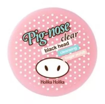 Отшелушивающий крем для очищения пор носа на основе сахара Holika Holika Pig-Nose Clear Black Head Cleansing Sugar Scrub