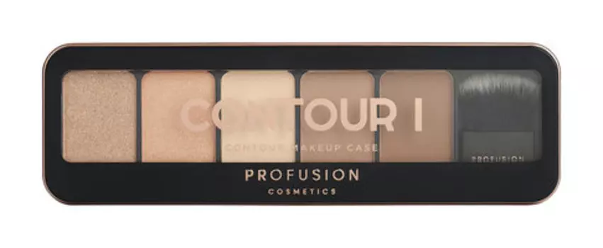 Палетка для контуринга и придания сияния лицу Profusion Contour I Makeup Case