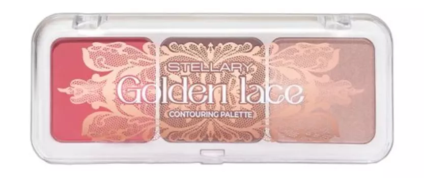 Палетка для контуринга лица Stellary Golden Lace Face Contouring Palette