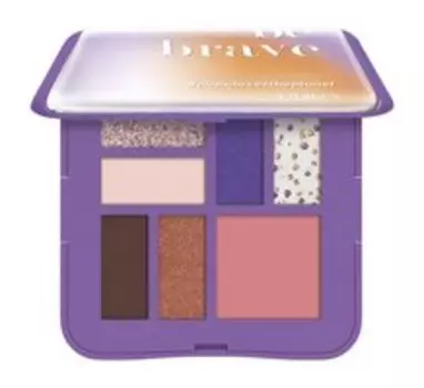 Палетка для макияжа лица Pupa Life In Color Slim Palette S: Be Brave (Purple)