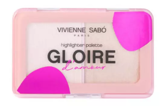 Палетка хайлайтеров Vivienne Sabo Gloire d'amour Highlighter Palette