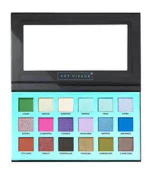 Палетка теней для век Art-Visage Exotic Universe Eyeshadow Pallete
