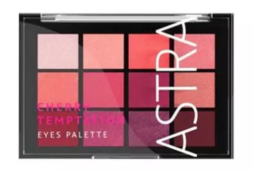 Палетка теней для век Astra Cherry Temptation Eyes Palette