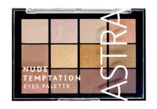 Палетка теней для век Astra Nude Temptation Eyes Palette