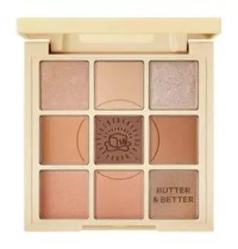 Палетка теней для век Holika Holika Butter & Better My Fave Mood Eye Pallette: Butter Bread