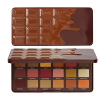 Палетка теней для век I Heart Revolution Chocolate Cocoa Shadow Palette