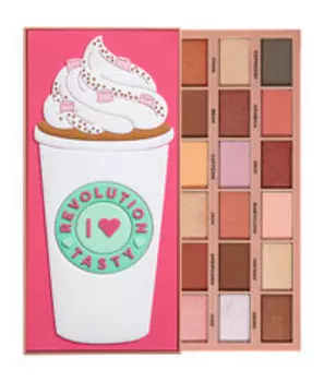 Палетка теней для век I Heart Revolution Tasty Eyeshadow Tasty Coffee
