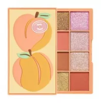 Палетка теней для век I Heart Revolution Mini Tasty Eyeshadow Palette Peach