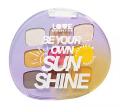 Палетка теней для век Love Generation Be Your Own Sunshine Eyeshadow Palette