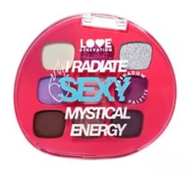 Палетка теней для век Love Generation I Radiate Sexy Mystical Energy Eyeshadow Palette