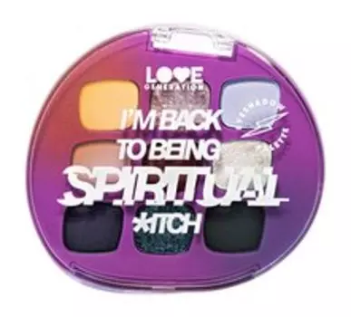 Палетка теней для век Love Generation I’m Back To Being Spiritual *itch Eyeshadow Palette