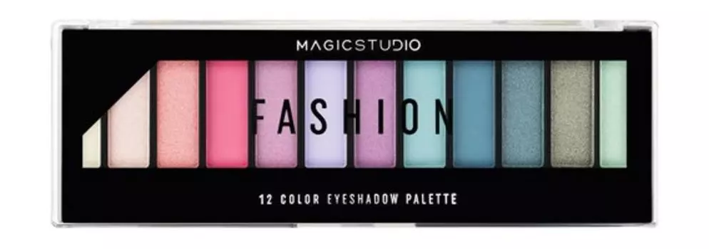 Палетка теней для век Magic Studio 12 Color Eyeshadow Palette: Fashion